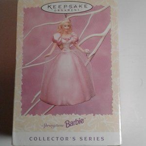 Ornament Hallmark Ornament: Springtime Barbie Collector's Series 2nd, 1996